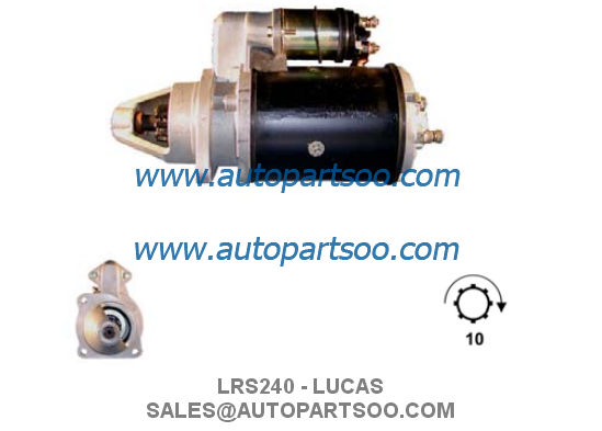LRS301 0986018161 - LUCAS Starter Motor 12V 2.8KW 10T MOTORES DE ARRANQUE