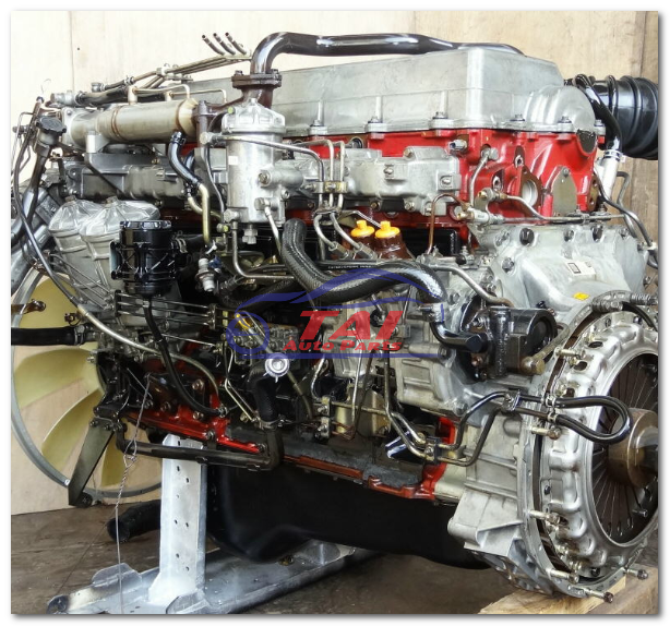 Hino E13c Used Japanese Diesel Engine , Hino Spare Parts Motor Vehicle