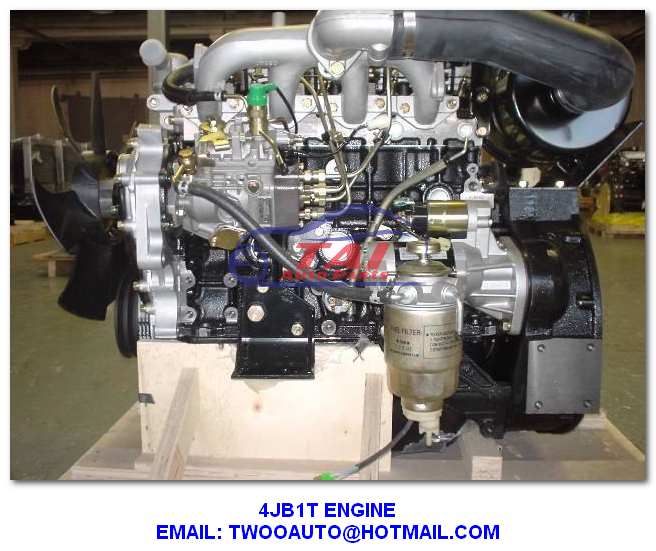 Japanese ISUZU Jdm Auto Parts 4JB1 4JB1T 4JA1 Engine Second Hand