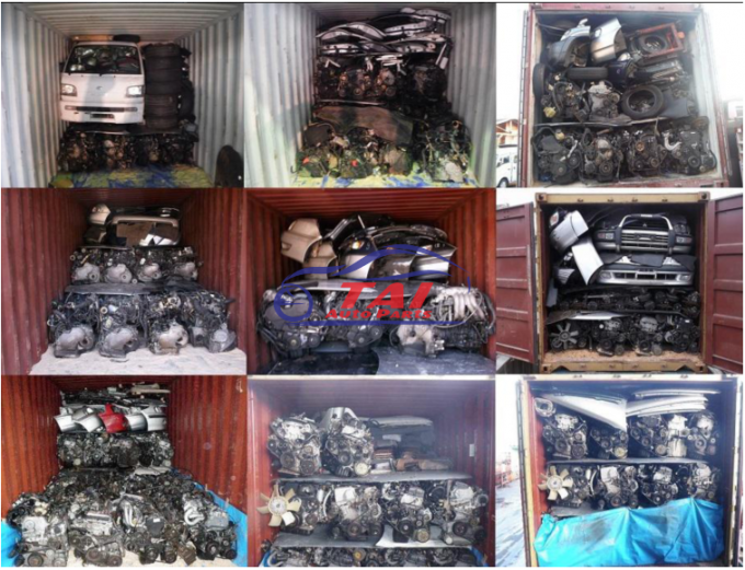 Long Lifespan Japanese Spare Parts , Japanese Car Parts Used 1KZTE Engine