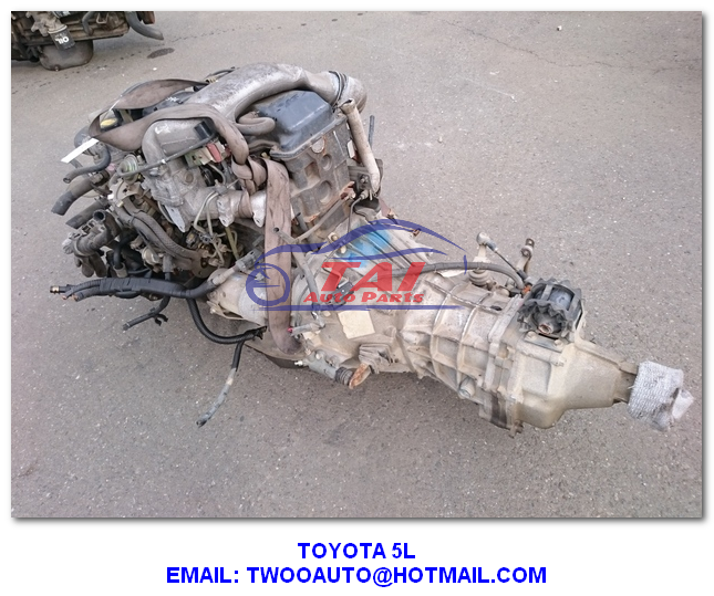 Complete Engine Gearbox 5L 3L Toyota Engine Spare Parts