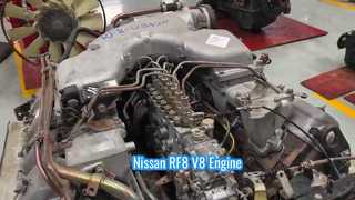 Nissan RF8 V8 Diesel Engine Assembly For UD Heavy Duty Truck & Concrete Mixer