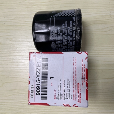 Genuine Oil Filter Toyota Engine Spare Parts 90915-YZZE1