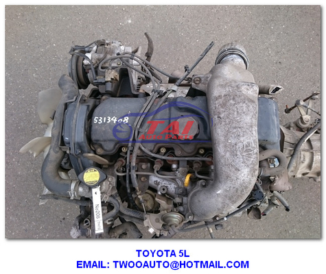 Original Used Diesel 5L 3.0L Engine 2L 3L For Toyota Hilux