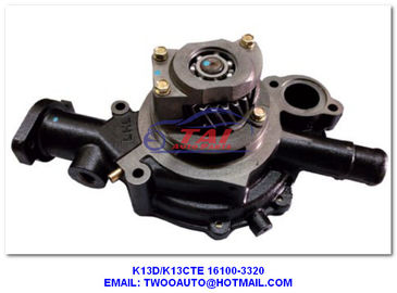 K13D K13CTE Car Power Steering Pump , Truck Parts K13C Water Pump Assy OEM 16100-3320