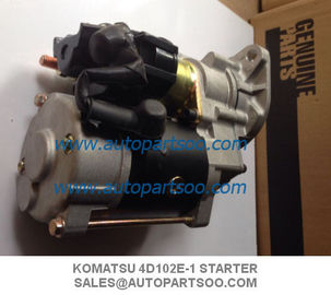 Komatsu Excavators PC100 4D95 STARTER MOTOR Komatsu 600-813-4420  0-23000-1750
