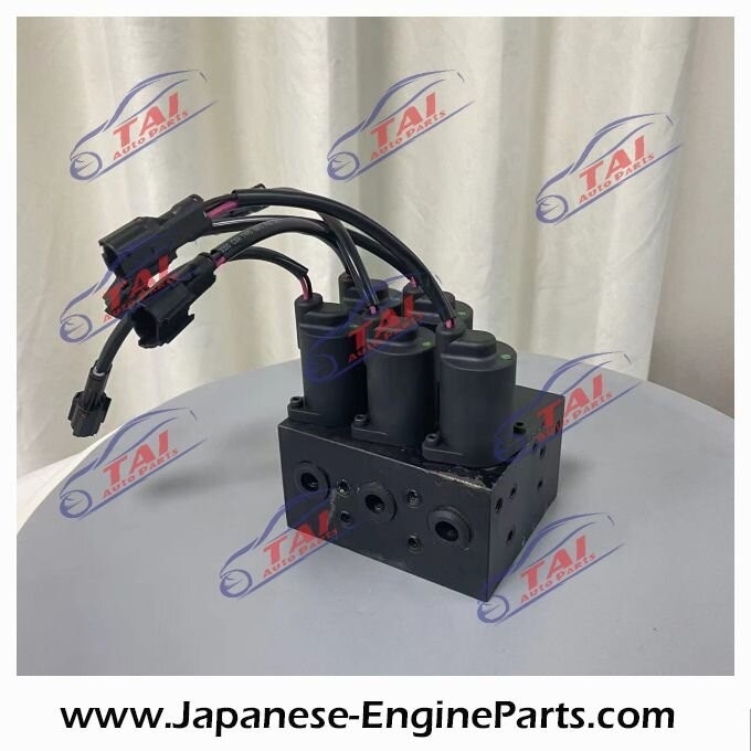 Standard Size Japanese Truck Parts Excavator Solenoid Valve Group KHJ14520