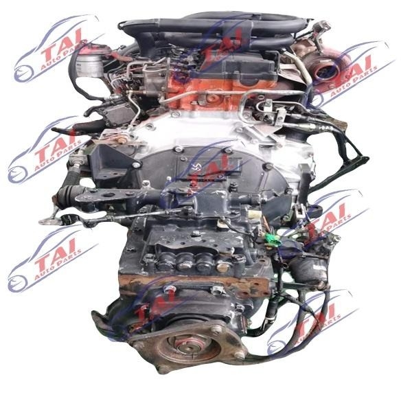 Automotive Diesel Engine Used Complete 6HL1T Engine With Gearbox For Isuzu Forward
