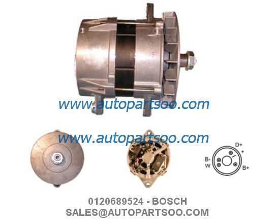 0120689524 IA9435 108922 - BOSCH Alternator 24V 100A Alternadores