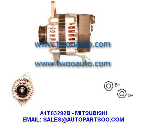 A4T03292A A4T03292B - MITSUBISHI Alternator 12V 90A Alternadores