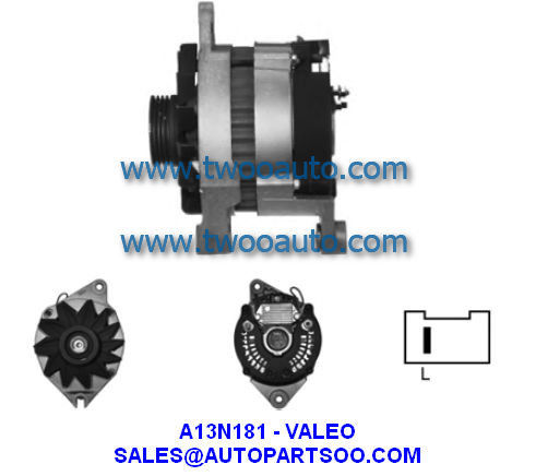 A13N181 A13N95 VA284 - VALEO Alternator 12V 50A Alternadores