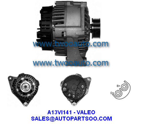 436666 439094 A13VI141 - VALEO Alternator 12V 90A Alternadores