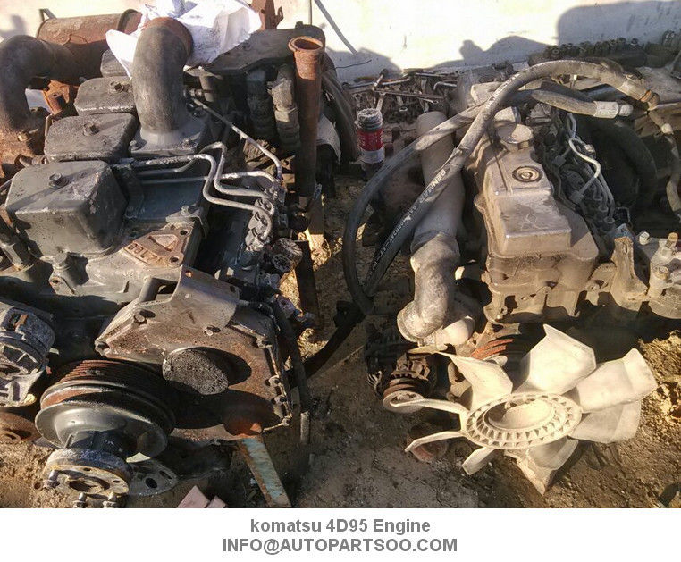 Used Komatsu 4D95 Used Japanese Import Engines , Komatsu Motor Engine And Spare Parts