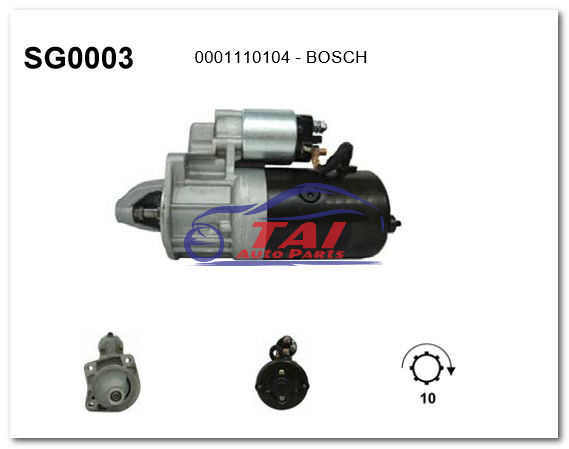 0001417040 0031513701 BOSCH Starter Motor 24V 6.6KW 9T Motores De Arranque