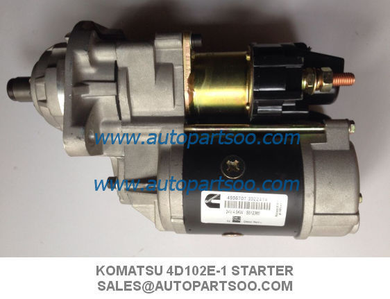 Komatsu 4D102E-1 STARTER MOTOR Komatsu Graders Excavators 600-863-4410 0-24000-3060