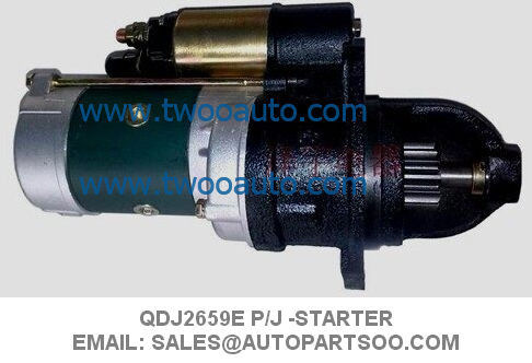 QDJ2659E P-J - Starter Motor Pelican Barge PB-2004 24V 5.5KW 11T