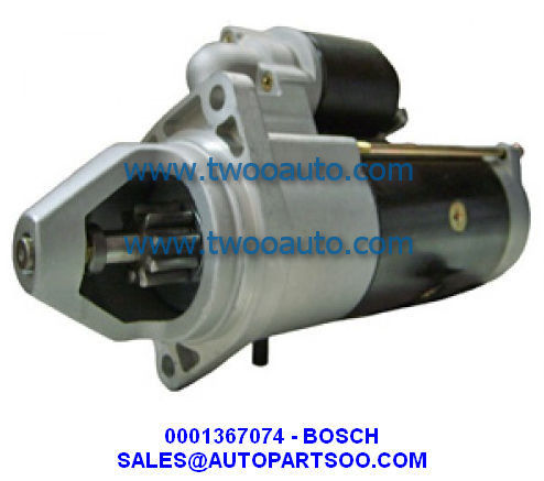 0001367074, 0001369014 - BOSCH Starter Motor 12V 9T 3KW