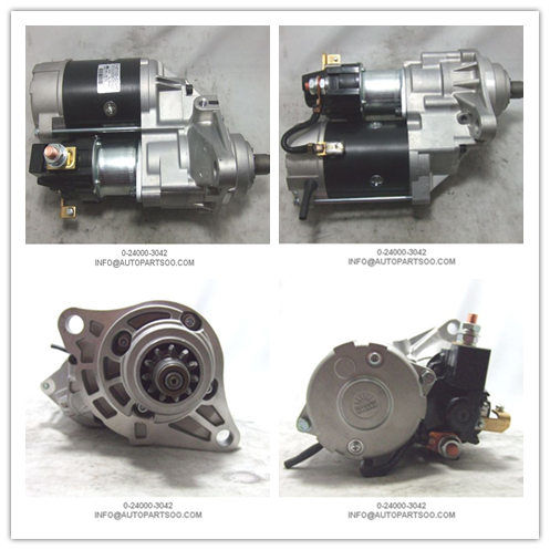 0-24000-3042 ISUZU STARTERS 1-81100324-1