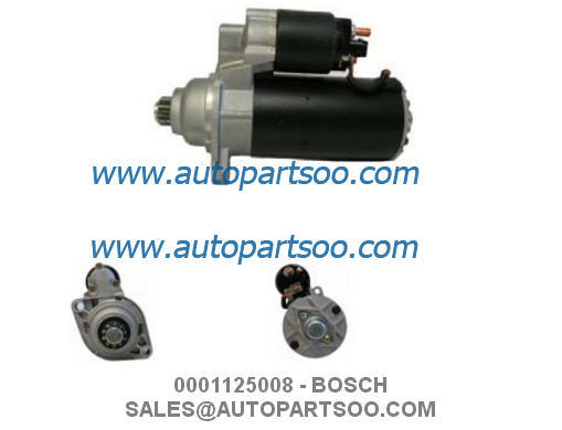 0001125008 0986016980 - BOSCH Starter Motor 12V 2KW 10T MOTORES DE ARRANQUE