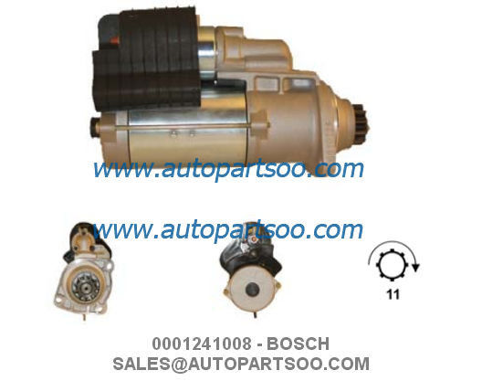 0001241008 - BOSCH Starter Motor 24V 5.5KW 11T MOTORES DE ARRANQUE