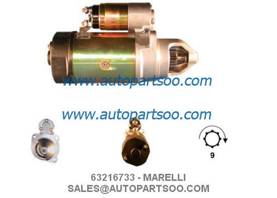 63216702 63216733 - MARELLI Starter Motor 24V 4KW 9T MOTORES DE ARRANQUE