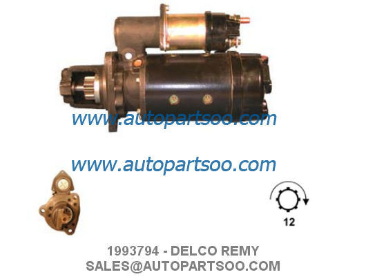 1993794 1993958 37MT - DELCO REMY Starter Motor 12V 6KW 12T MOTORES DE ...