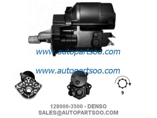 128000-3500 128000-7500 - DENSO Starter Motor 12V 1.4KW 9T MOTORES DE ARRANQUE