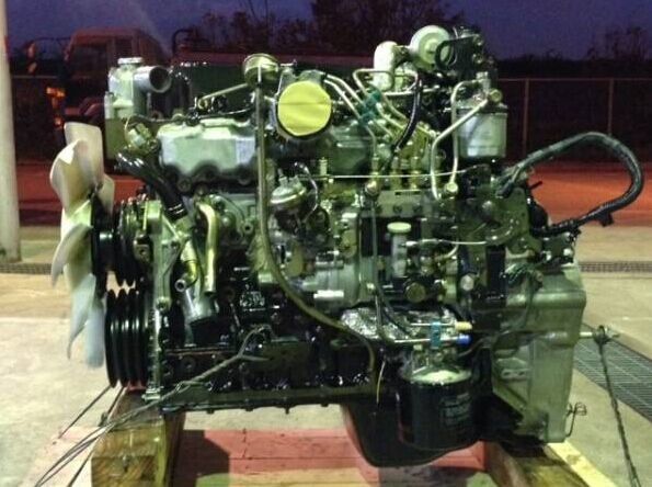 Hino E13c Used Japanese Diesel Engine , Hino Spare Parts Motor Vehicle