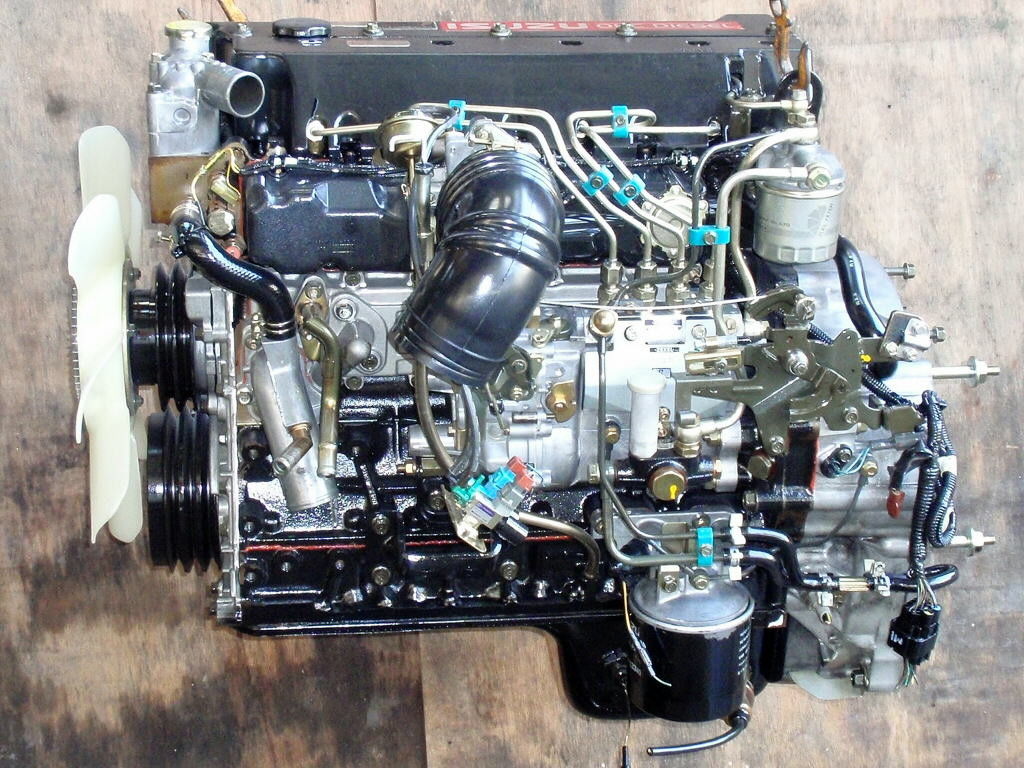 Diesel Mitsubishi Canter Engine , Japan Original Complete ...