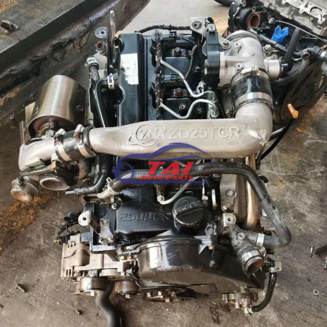 75kw Second Hand Japanese Nissan ZD25 Engine With Gearbox