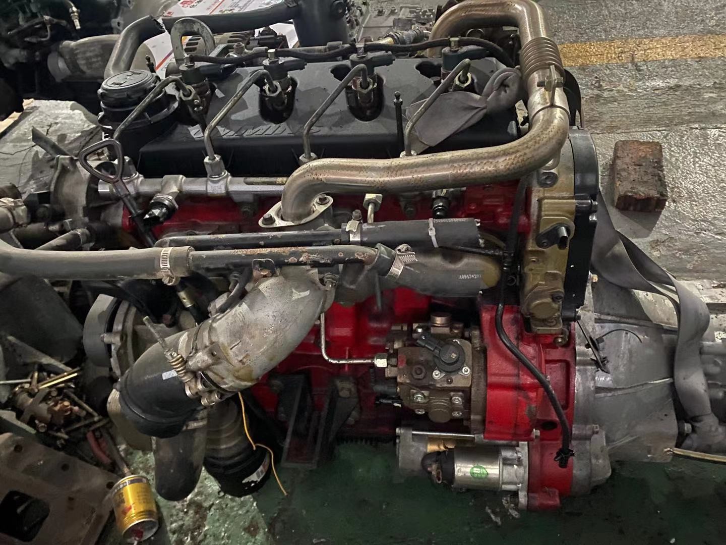 Futon Engine Foton Aumark Truck Series Cummins Engine Assembly ISF2.8 ISF3.8 4 ...