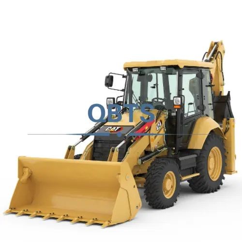 Hydraulic 4 Wheel Backhoe Loader Bucket Capacity 4.5m Construction