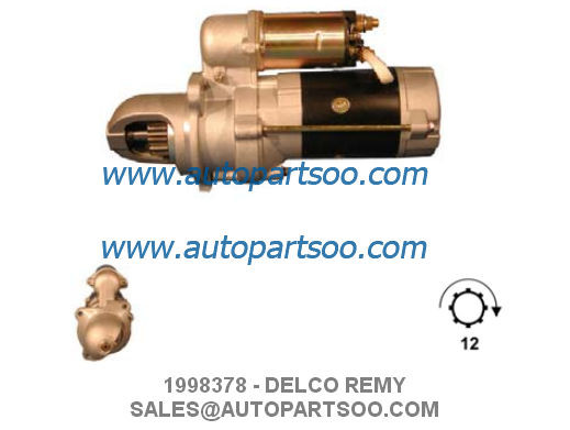 Delco Remy 1998281 1998338 1998378 - DELCO REMY Starter Motor 12V 2.7KW 12T MOTORES DE ...