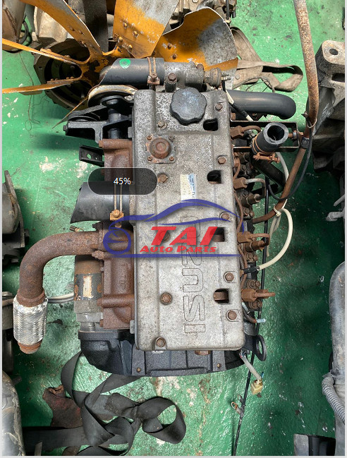 Isuzu 4LE1 Used Diesel Engine TS 16949 Original Japanese