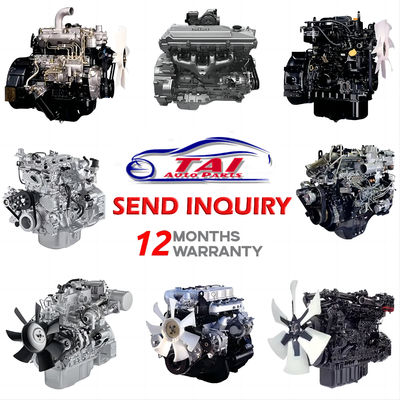 Used Original 4JB1T Intercooled Diesel Engine with 5.9L Displacement for Isuzu NKR