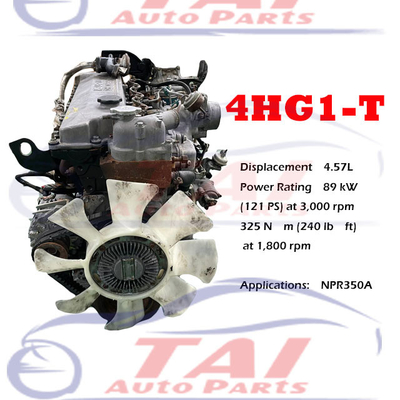 Used Complete 4JB1 4JB1T 4JA1 4JA1T 4JH1 4KH1T 4HF1 4HK1 4HE1 4HG1 4HJ1 4JG2 4JJ1 4JX1 Engine Turbo Diesel Engines