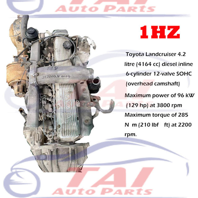 Used Original 1HZ Diesel Engine With Gearbox for Toyota Land Cruiser and Coster Bus For Japanese Used Car Engine Parts