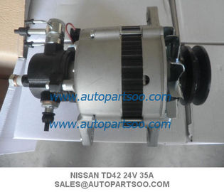 Good price Alternador NISSAN TD42 23100-11T18 NISSAN Patrol SAFARI ALTERNATOR,24V,35 AMP,TD42 online