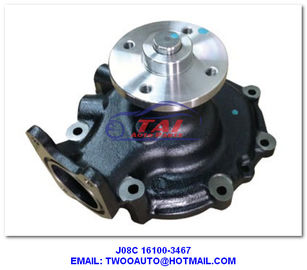 Good price J08C 16100-3467 Car Power Steering Pump , Engine Parts J08C Water Pump HINO J08C Engine online