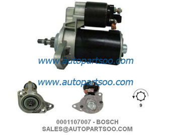 Good price 0001106002 0001107007 - BOSCH Starter Motor 12V 1.1KW 9T MOTORES DE ARRANQUE online