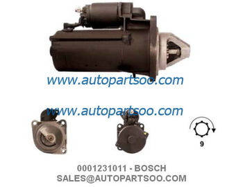 Good price 0001231011 0986019010 - BOSCH Starter Motor 24V 4KW 9T MOTORES DE ARRANQUE online