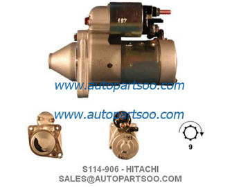 Good price S114-905 S114-906 - HITACHI Starter Motor 12V 1KW 9T MOTORES DE ARRANQUE online