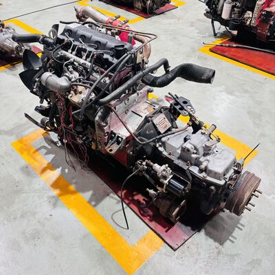 ISF3.8 Euro3 Complete 3.8L Turbo Intercooler Diesel Engine Assembly with 122–168 HP Max Power for Light-Duty Trucks