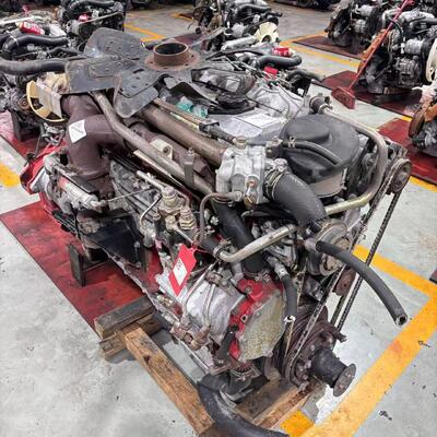 EK100T Turbocharged 5.87L Displacement Inline 6 Cylinders Mechanical Diesel Engine Assembly for HINO Trucks and Generators
