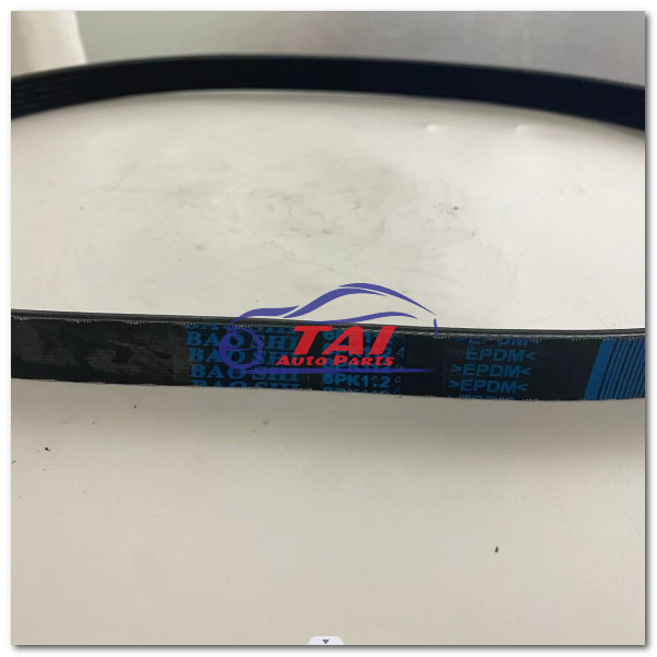 Normal Size Multi V Belt 6PK1124 Auto Transmission Belt For Mercedez